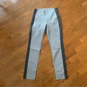 KIT and ACE Grey Tuxedo Stripe Classic Pants Size 8 Navigator Collection